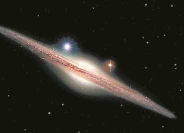 Sugieren que los agujeros negros rigen el crecimiento de las galaxias