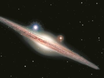 Sugieren que los agujeros negros rigen el crecimiento de las galaxias