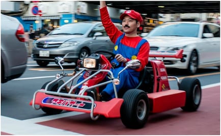 Japón permite imitar a Super Mario al volante, pero con cinturón de seguridad