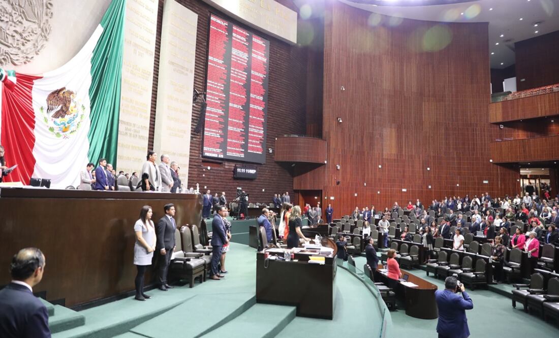 Sesión en la Cámara de Diputados (ARCHIVO. EL UNIVERSAL)