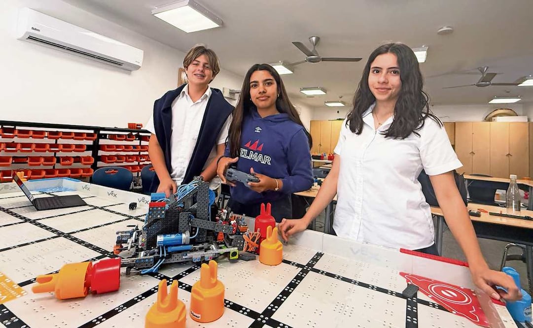 Los adolescentes saben de programación, mecánica, modelación en 3D y de trabajo en equipo. Foto: Especial