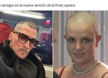 Cambio de look de León Larregui desata memes… ¡lo comparan con Britney Spears!