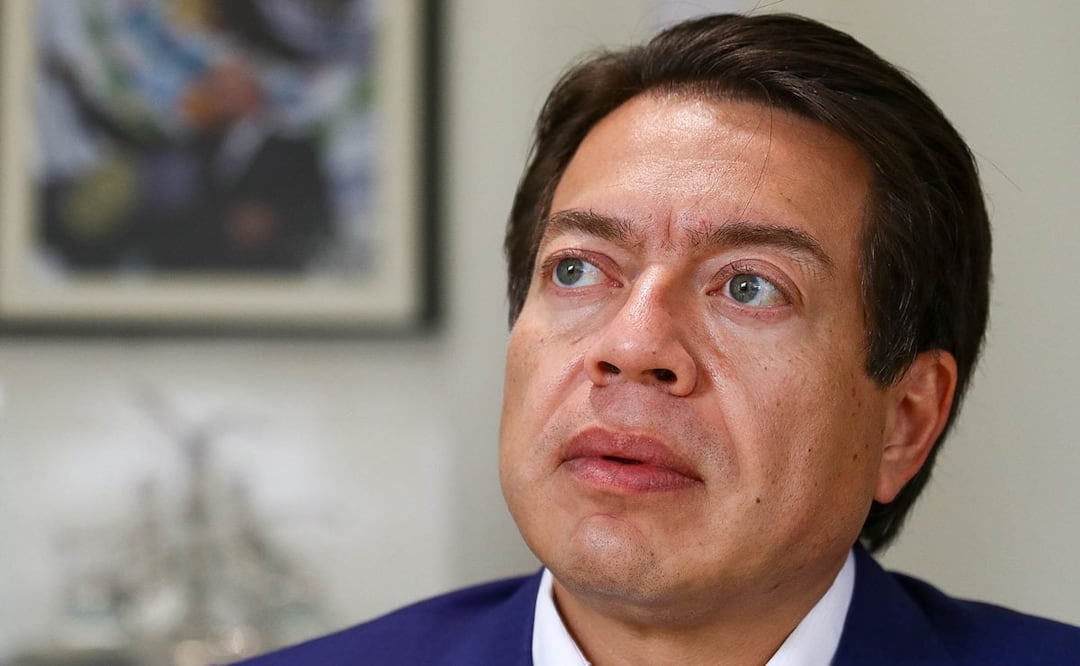 Mario Delgado hizo un meme que compartió en Twitter. / Foto: Diego Simón / EL UNIVERSAL