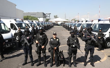 Entregan nuevas camionetas para el traslado de detenidos en CDMX y anuncian grupo especial con perspectiva de género