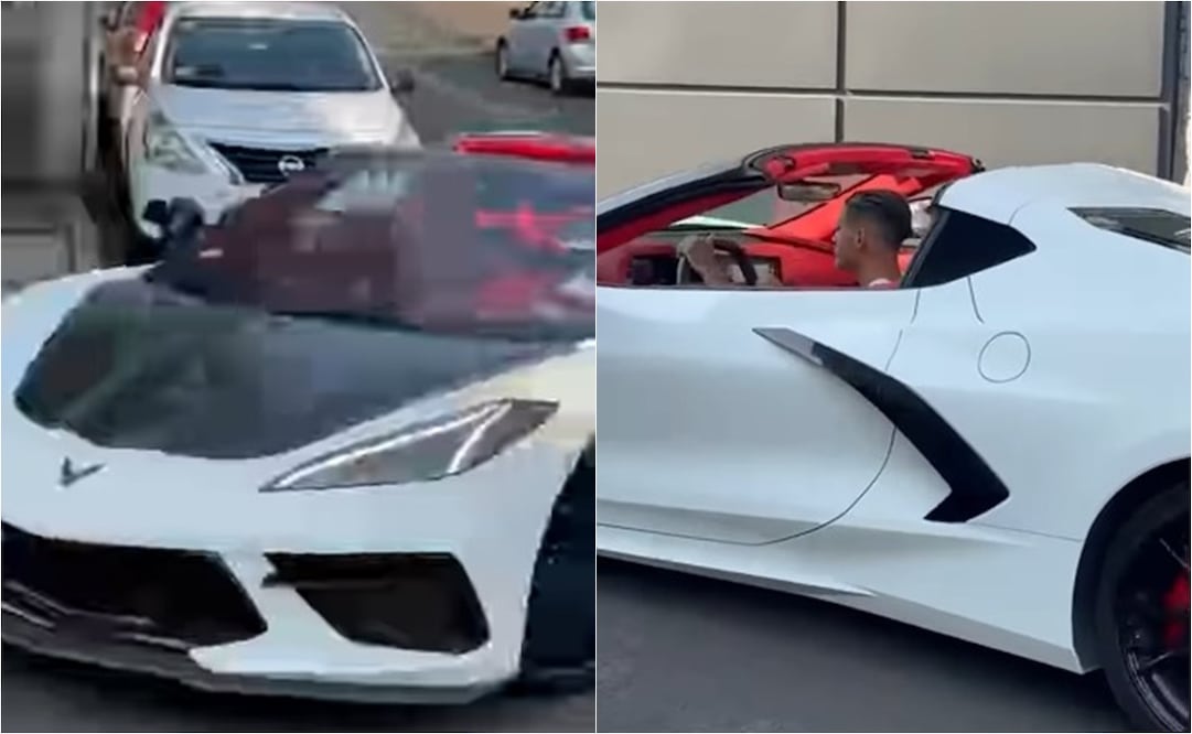 Así es el lujoso automóvil de Uriel Antuna / Foto: Especiales