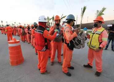 Derechos Humanos de Tabasco investiga uso de fuerza contra trabajadores en Dos Bocas