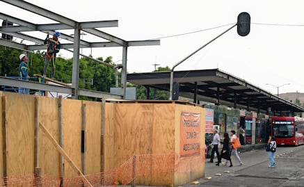 Avanza ampliación de San Lázaro de la L4 del Metrobús