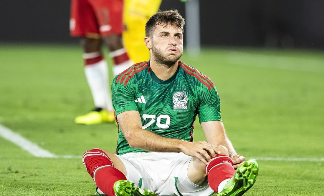 Santiago Giménez con la Selección Mexicana - FOTO: Imago7