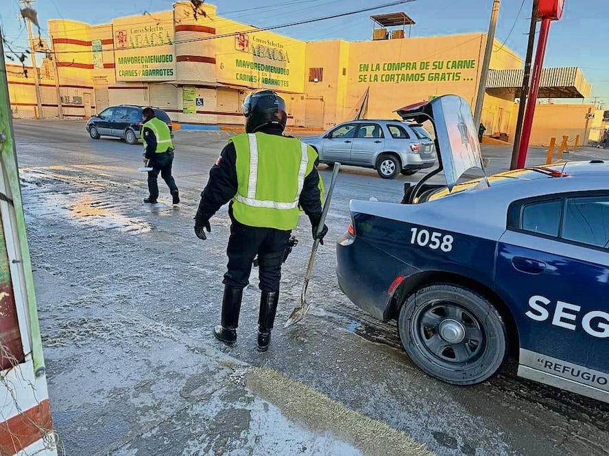 Temperaturas de -12°C, vientos con nieve y aguanieve son algunos de los estragos que dejó en Chihuahua, Sonora y Zacatecas la cuarta tormenta invernal. Foto: Especial