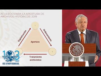 Abrirán archivos relacionados con corrupción desde 1985 a la fecha