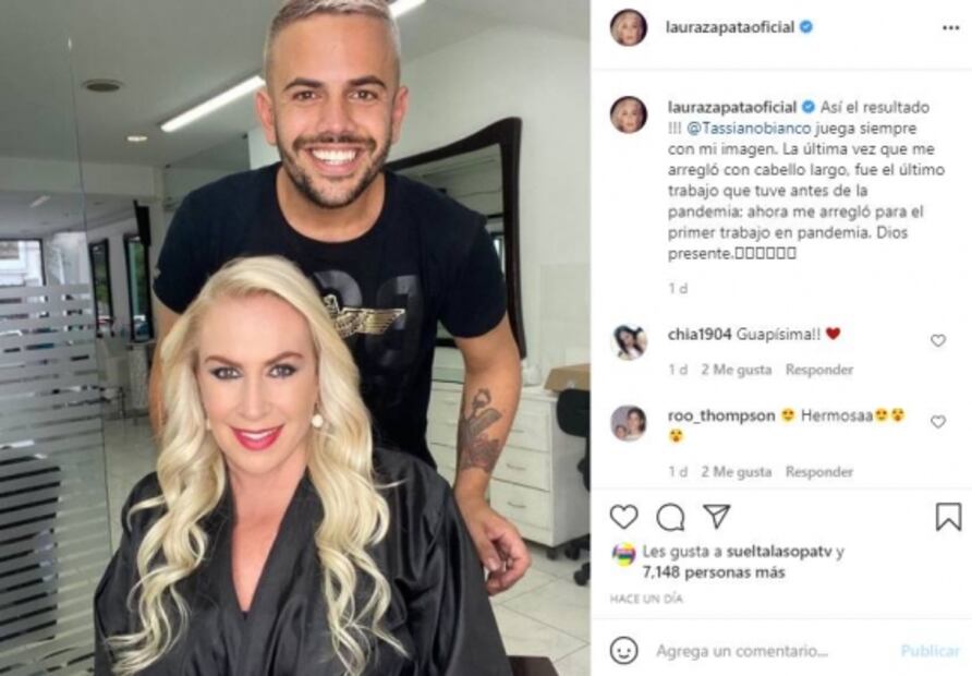 El increíble rejuvenecimiento de Laura Zapata