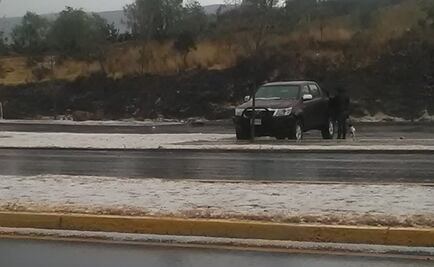 Reportan granizada en municipios de Zacatecas