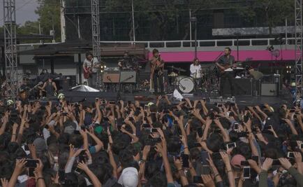 Zoé presenta temas inéditos en la Glorieta de los Insurgentes