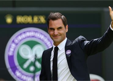 VIDEO: Roger Federer es ovacionado en Wimbledon, el tenista espera volver a jugar en "su casa"