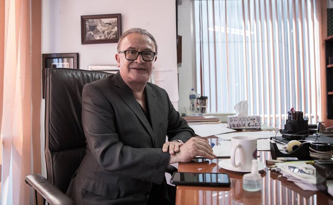 Entrevista con el periodista Ricardo Roch / Foto: Germán Espinosa