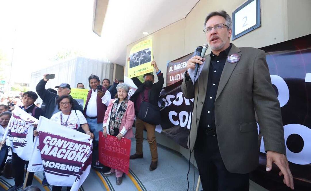 El periodo de Mario Delgado y Citlalli Hernández en la presidencia y secretaría general del CEN de Morena terminaba en 2023. Foto: Berenice Fregoso / EL UNIVERSAL
