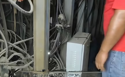 Hospital IMSS 15 en Reynosa se queda sin luz; falla el cableado del cuarto de máquinas