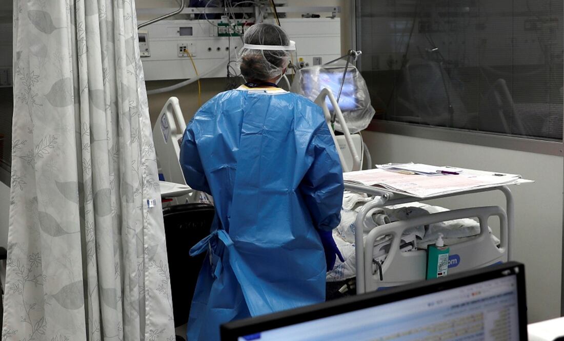 Sala de Cuidados Intensivos por Covid-19. Foto: EFE