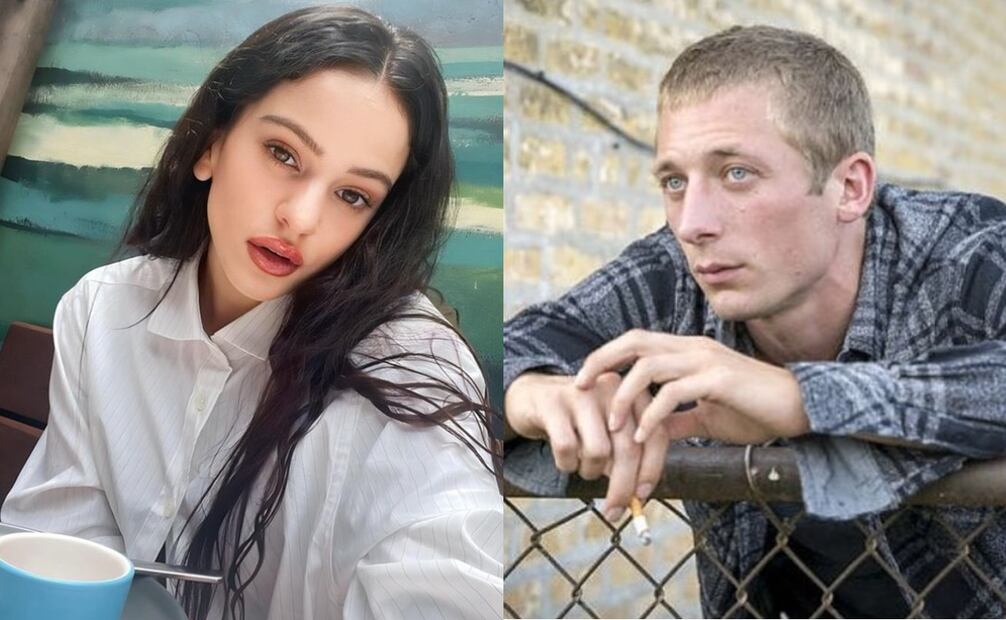 Rosalía y Jeremy Allen. Fotos: instagram oficial.