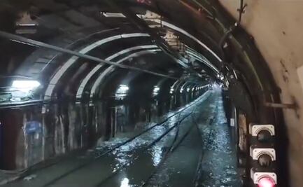 Videos: Lluvias en Madrid provocan cortes, inundaciones y otras afectaciones en el Metro