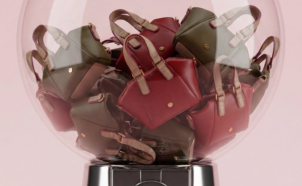 Los mini bolsos ya están disponibles en línea y tiendas. Foto: Cortesía Cloe