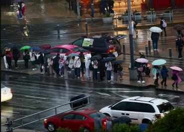 ¡No paran las lluvias! Se activa alerta amarilla para 12 alcaldías en la CDMX