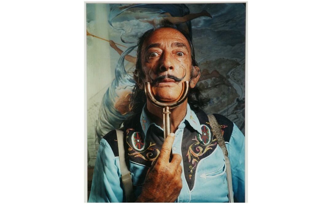 Un total de 27 retratos de Salvador Dalí realizados por el fotógrafo Robert Whitaker. Foto: EFE/Marc Lacroix