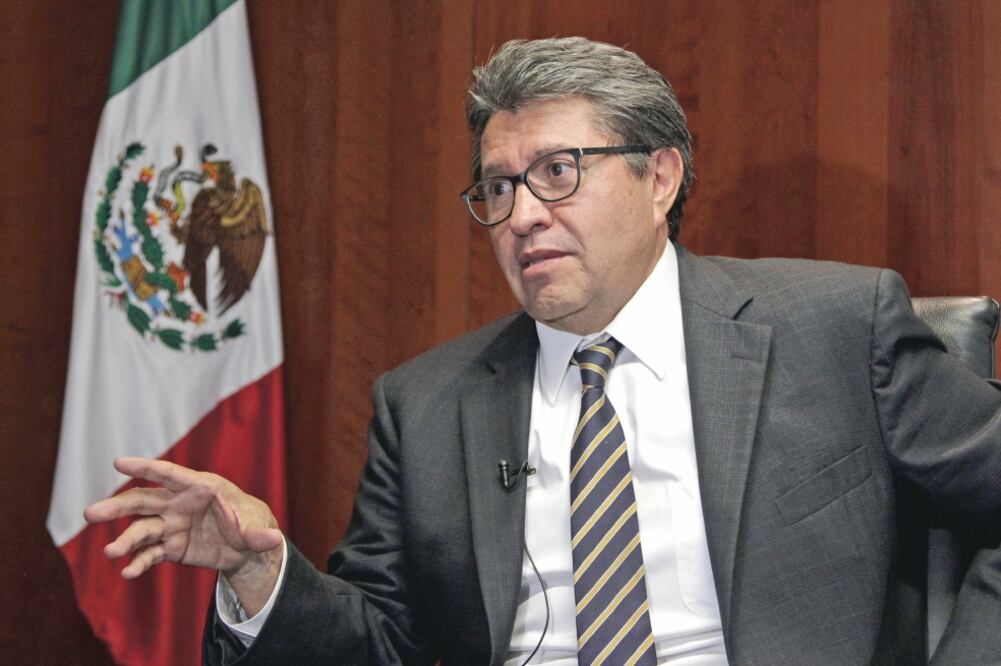 Ricardo Monreal Coordinador de Morena en el Senado (CARLOS MEJIA. EL UNIVERSAL)