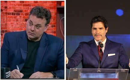 David Faitelson cambia de frente: tras disputa con Lilly Téllez, ahora se enfrenta a Verástegui y recibe reto