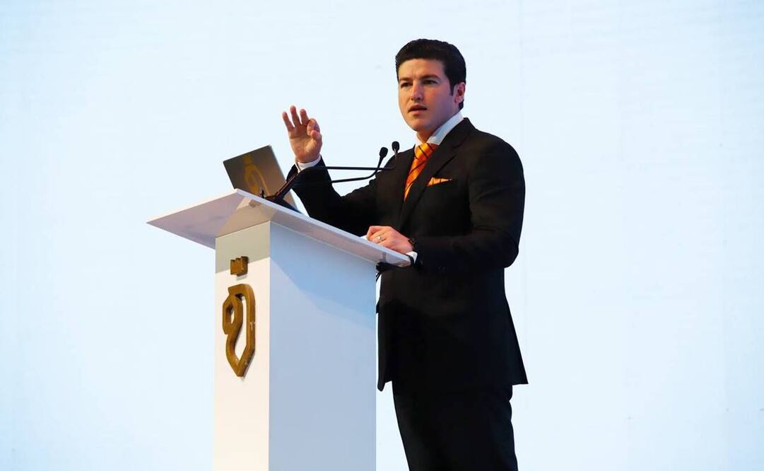 Segundo informe de Samuel García como gobernador de Nuevo León / Foto: @samuel_garcias