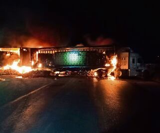 Bloqueos e incendios, tras intento de fuga en penal