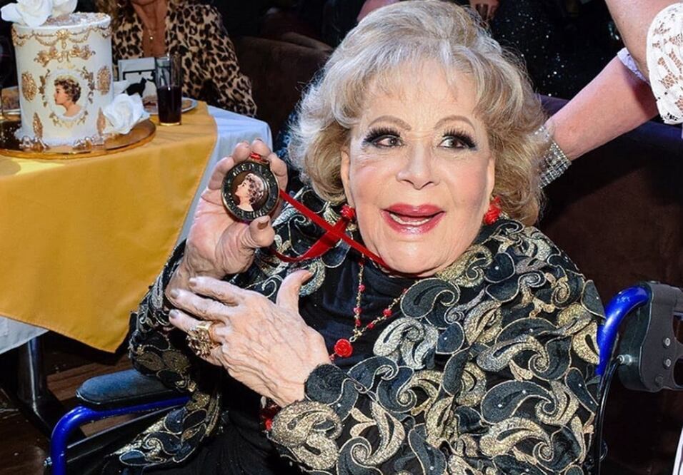 Foto: Tomada del Instagram de Silvia Pinal