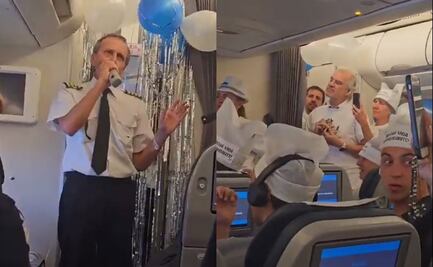 Piloto da emotivo discurso en último vuelo antes de jubilarse; hija graba video y se vuelve viral