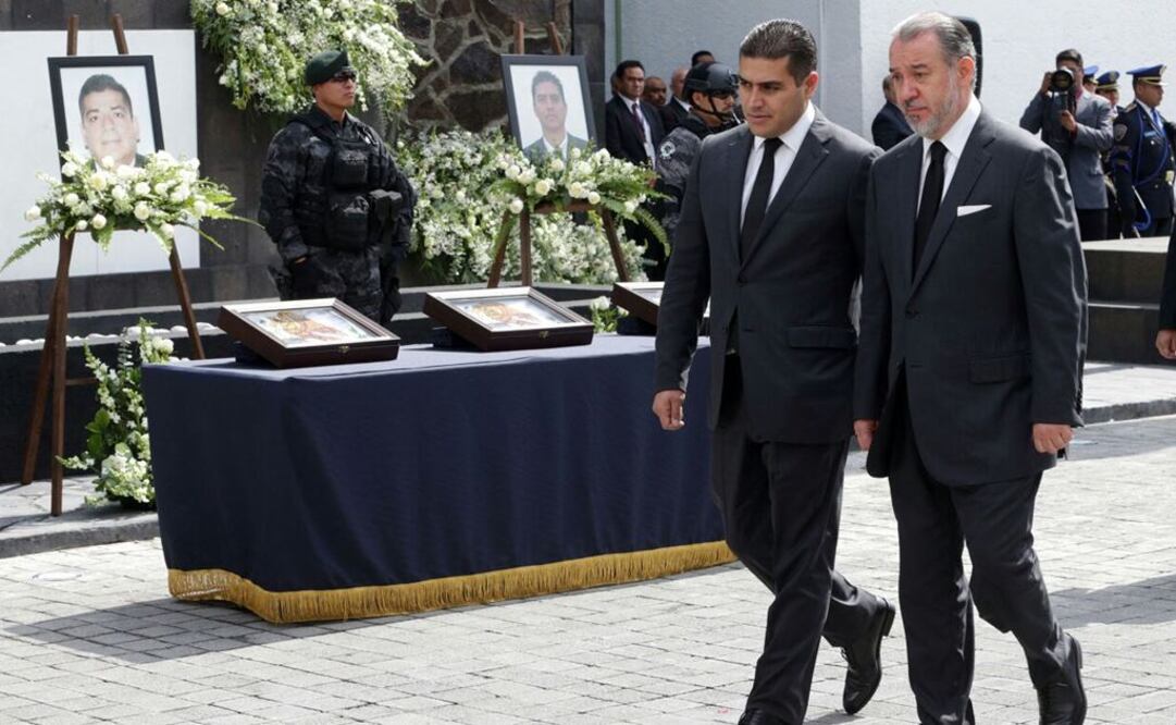 Recuerdan con honores a policías caídos en enfrentamiento contra Tequileros