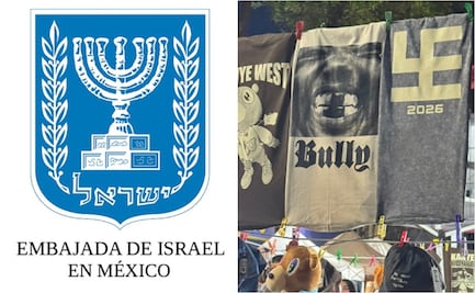 Embajada de Israel en México reprueba venta de mercancía no oficial con esvásticas en conciertos de Kanye West
