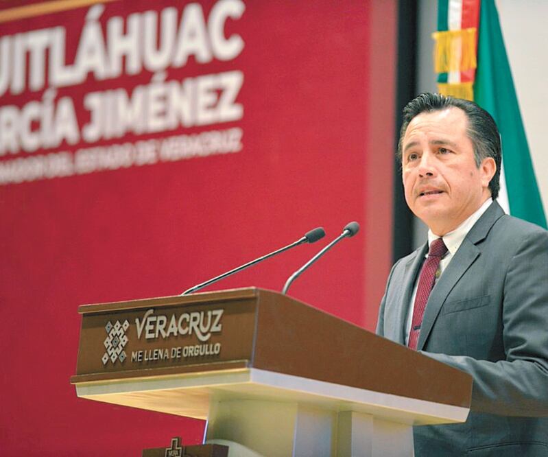 El mandatario Cuitláhuac García señaló que al llegar al gobierno encontró un estado con desfalcos, inseguridad y otros problemas, pero que aun así cumplió el principal encargo del pueblo veracruzano. Foto/TOMADA DE TWITTER