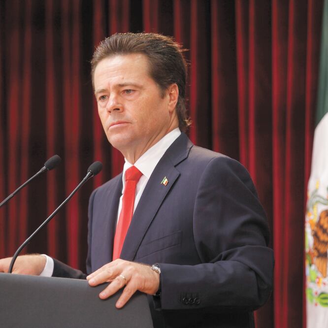 El exgobernador José Eduardo Robinson Bours Castelo es señalado por el IMSS como probable responsable de la muerte de 43 niños en una guardería. ARCHIVO EL UNIVERSAL