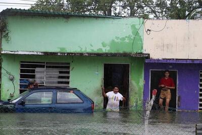Inundaciones en Tabasco alcanzan hasta tres metros de altura