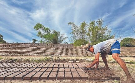 Labrado de ladrillo, oficio de generación en generación 