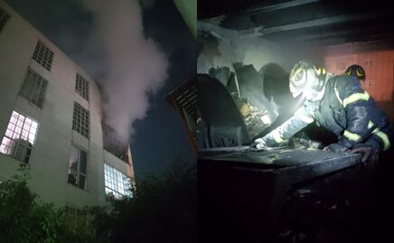 Sofocan incendio en inmueble de la colonia San Rafael en la CDMX; evacúan a 50 personas