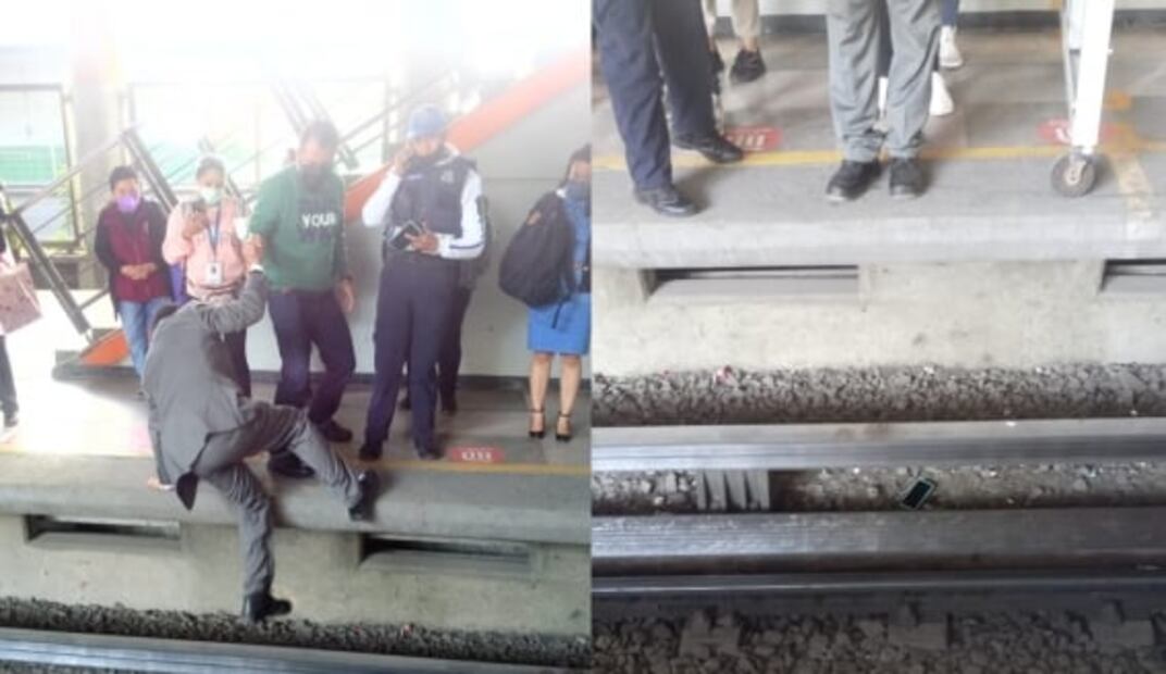 Mañana de retrasos y aglomeraciones en Metro CDMX; tren con fallas y celular en vías entre las causas