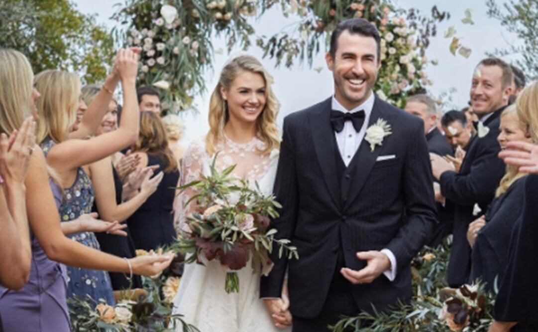 Instagram. Justin Verlander y Kate Upton se casaron el fin de semana