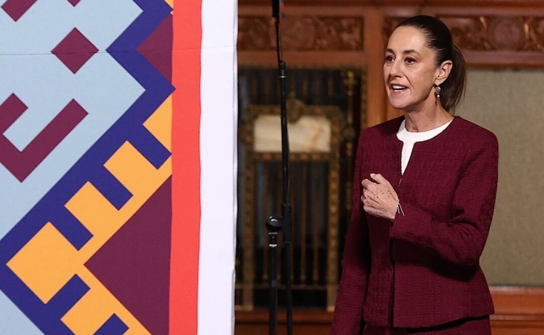 Conferencia matutina de la presidenta Claudia Sheinbaum del 24 de febrero de 2025. Foto: Berenice Fregoso/EL UNIVERSAL