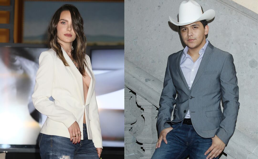 Belinda y Christian Nodal. Foto: EFE