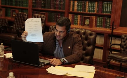 Ricardo Peralta vuelve a Segob tras dar positivo a Covid-19