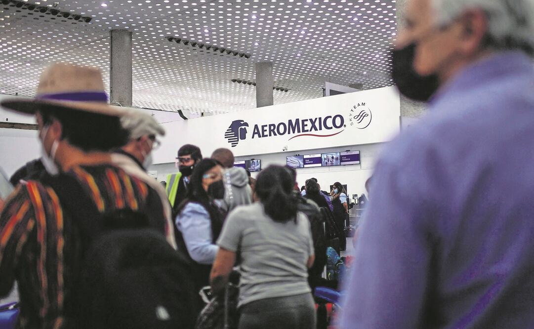 Hasta finales del año pasado, Aeroméxico había descartado operar en el nuevo aeropuerto Felipe Ángeles. Foto: ARCHIVO EL UNIVERSAL
