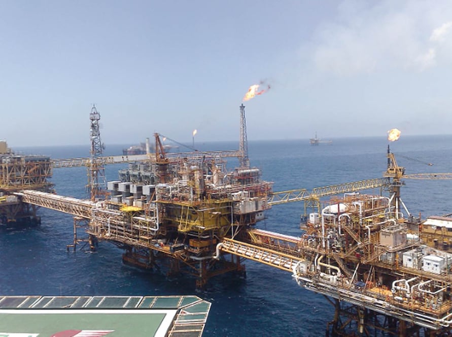 Las filtraciones, el quemado en antorcha, que es la quema del exceso de metano, y la desgasificación contribuyen al cambio climático.. Foto: Archivo / EL UNIVERSAL