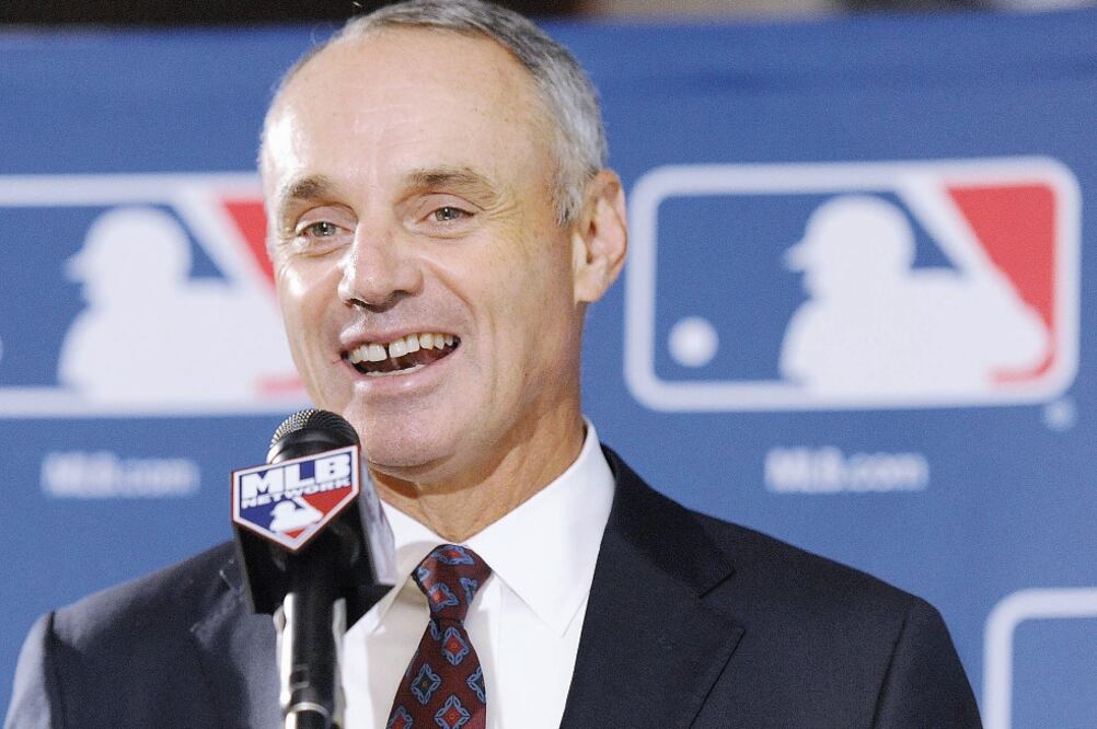Rob Manfred, comisionado de Grandes Ligas, va por expansión (ARCHIVO EL UNIVERSAL)