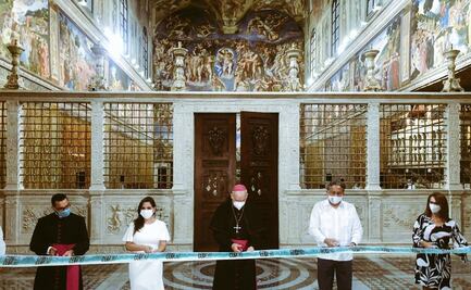 Abre sus puertas réplica de la Capilla Sixtina en Cancún