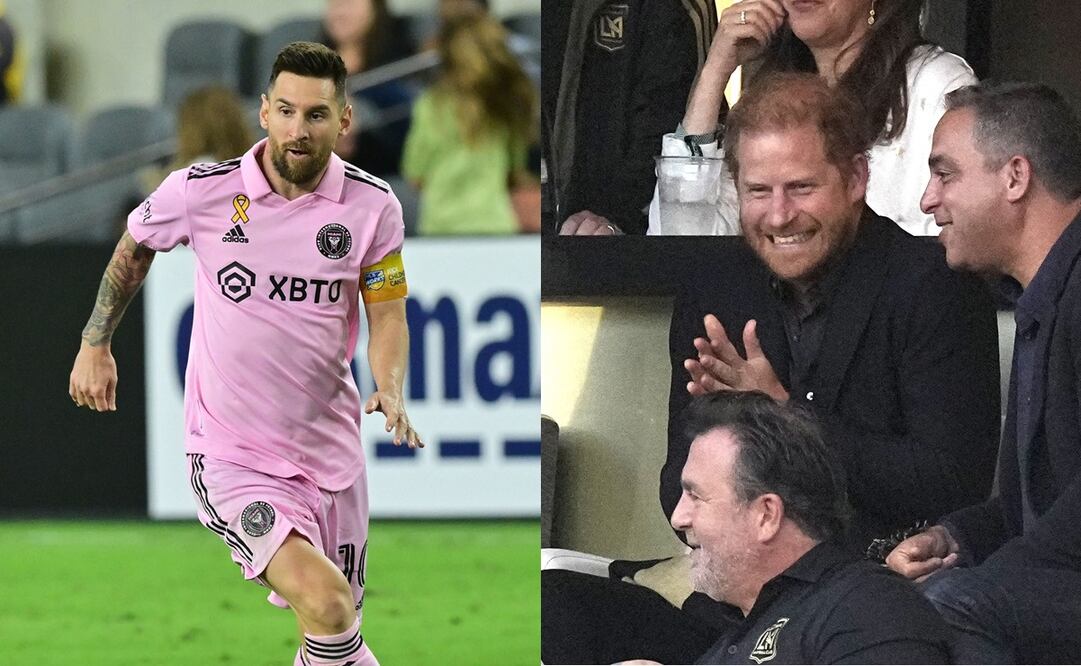 Messi reúne a el Príncipe Harry, Leonardo DiCaprio, Julio Urías y más famosos en el partido del Inter Miami